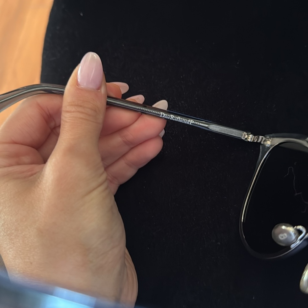 Dior Silver Mirrored Sunglasses - Picture 2 of 4